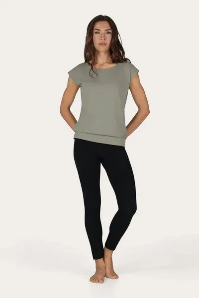Urban Goddess Urban Goddess Lockeres Asana-Yoga-Shirt, Smokey quartz (grau), – Produktbild 5 von 5