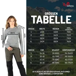 Woolona Woolona Langarm Hoodie - SONATRA - 100% Merinowolle – Produktbild 1 von 1