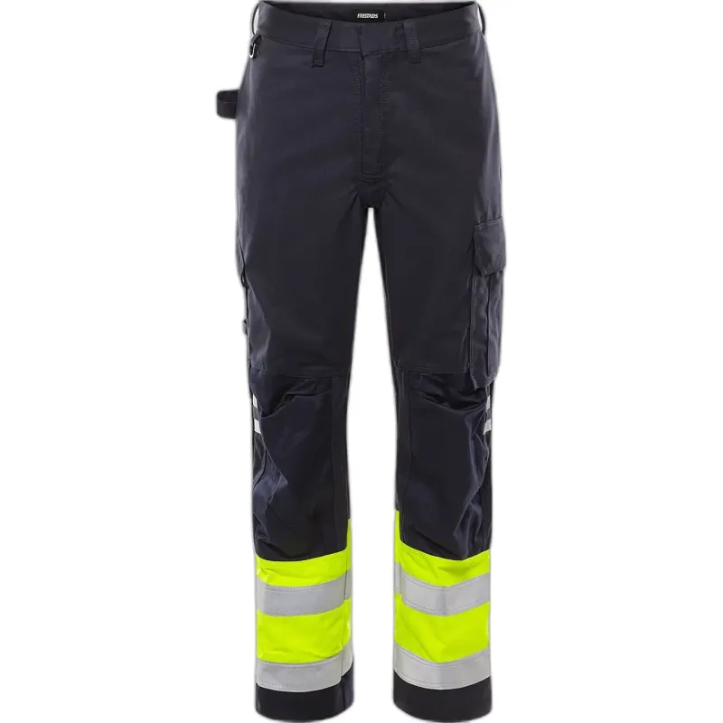 Fristads Berufshose hochsichtbar Klasse 1 für Frauen Fristads 2176 ATHS, Jaune, – Produktbild 1 von 2