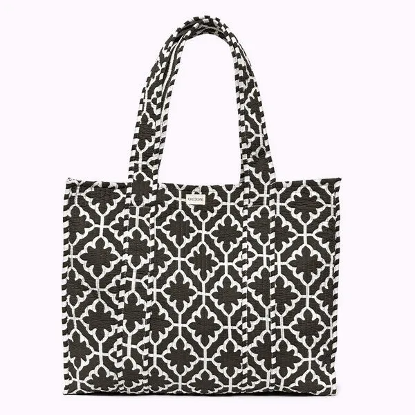 KIKOONI KIKOONI handgefertigter XL Shopper, Black magic, – Produktbild 1 von 4