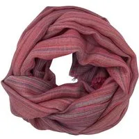 HeritageModa HeritageModa Handgewebter Kaschmirschal mit Streifen in Altrosa – Zartrosa & Rosé – Produktbild 1 von 1