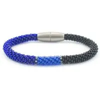 Sakiba Sakiba Armband Svelte Tricolor, Schwarz-blau, – Produktbild 1 von 1