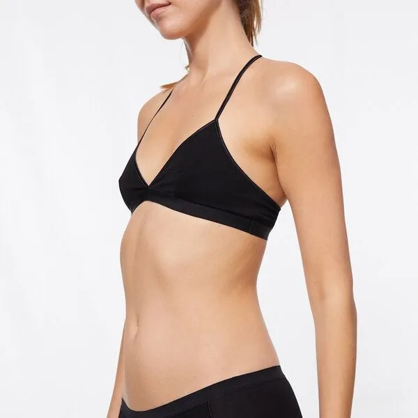 AIKYOU AIKYOU Bustier-BH JACKIE (wattierbar), Schwarz, – Produktbild 3 von 4