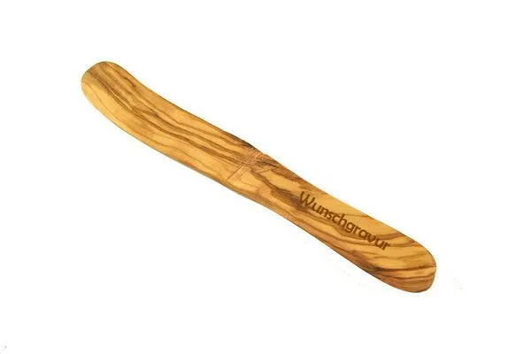 Olivenholz erleben Olivenholz erleben Buttermesser aus Olivenholz – Produktbild 2 von 4