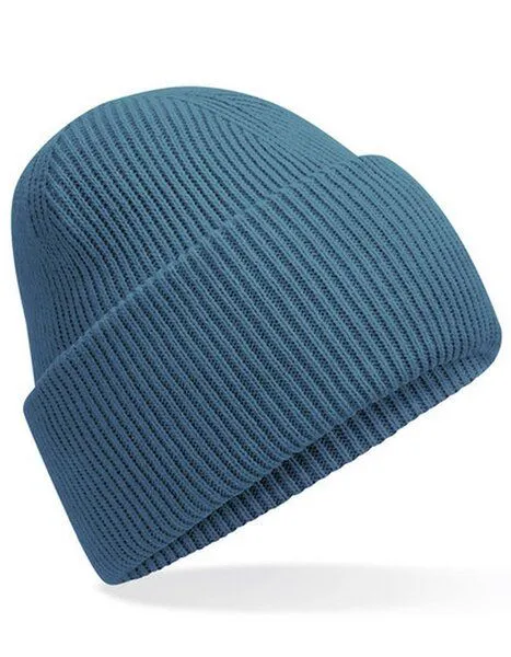 Beechfield Beechfield Damen / Herren Klassische Mütze mit tiefem Umschlag 30, Airforce blue, – Produktbild 1 von 2