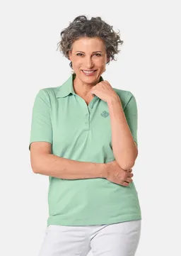 Goldner Stretchbequemes Poloshirt - mint - Gr. 48 von Goldner Fashion – Produktbild 1 von 1