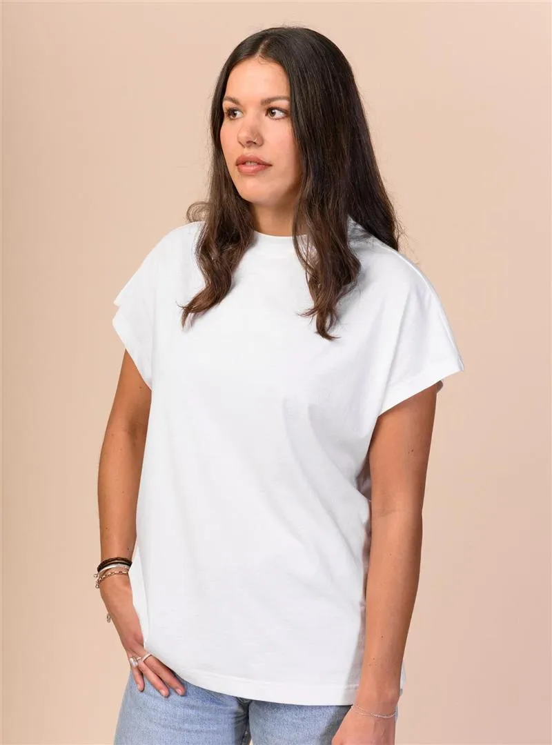 MELA T-Shirt Modell: Madhu GOTS, Weiß, – Produktbild 1 von 5