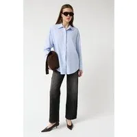 amt studio amt.studio Salty Blouse aus Lyocell, Blue/green stripes (blau), – Produktbild 1 von 1