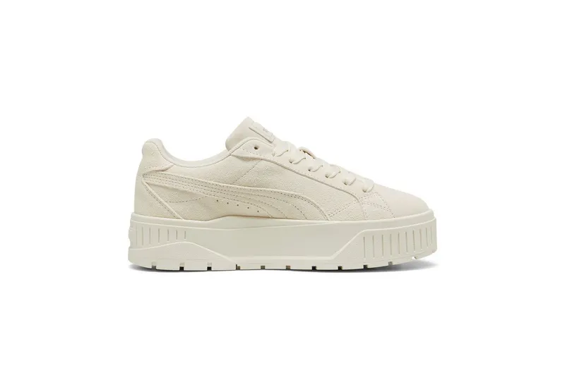 Puma Puma KARMEN II Sneaker mit markanter Plateausohle, robuste Gummilaufsohle, Weiß, – Produktbild 3 von 5