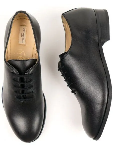Will's Vegan Shop Will's Vegan Shop City-Oxfords Herren, Schwarz, – Produktbild 1 von 2