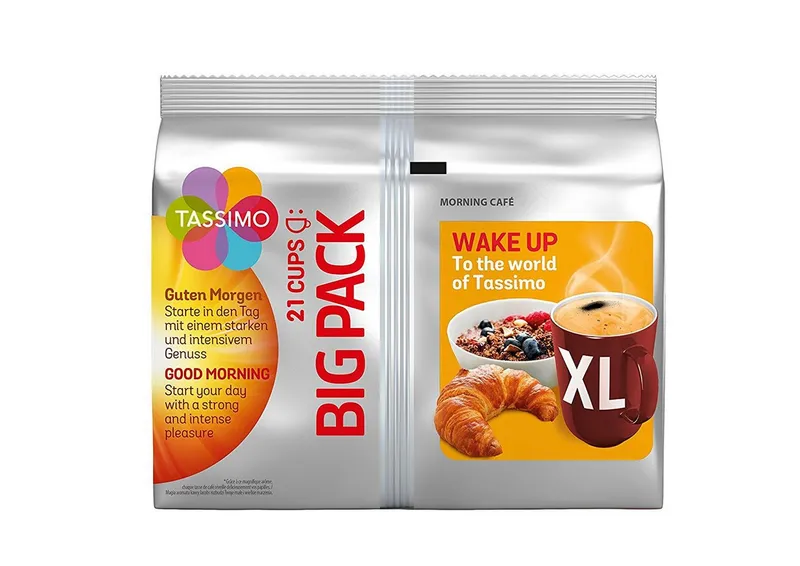 Tassimo Tassimo Kaffee T DISC Vielfaltspaket XL 5 Sorten Morning Café Mild Crema Intenso, 713 g, (Packung, 5er Pack) – Produktbild 3 von 5