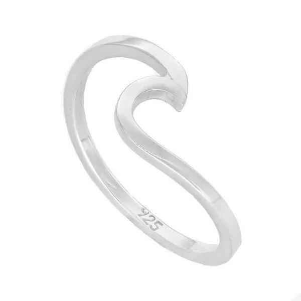 pakilia pakilia Silber Ring wellig Fair-Trade und handmade – Produktbild 3 von 4
