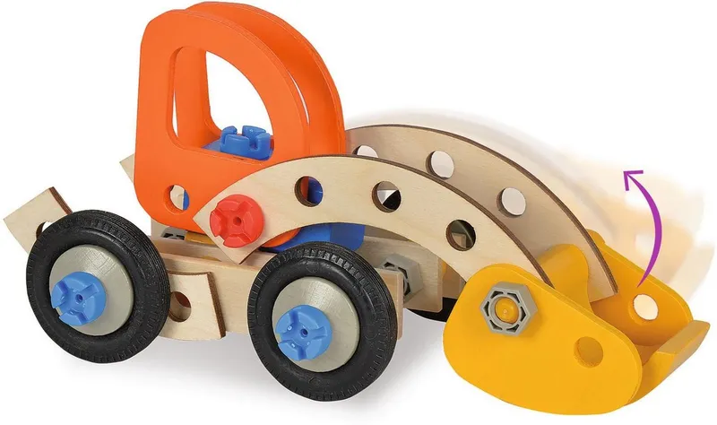 eichhorn eichhorn Constructor Bagger, 90tlg. Konstruktionsspielsteine, (90 St), Bunt, – Produktbild 5 von 5