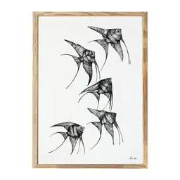 LIGARTI Kunstdruck »Skalare« von LIGARTI | A4, A3 oder A2 | Wandbild | Poster | Kunst – Produktbild 1 von 1