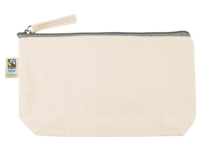 Memo memo Stiftemäppchen aus Bio-Baumwolle, natur, 22,5 x 3,5 x 13 cm – Produktbild 1 von 2