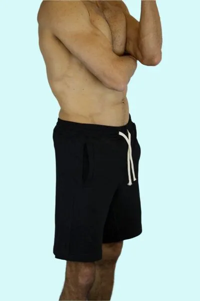 M23 M23 Herren Shorts aus Bio-Baumwolle, Modell "Zane", Black, – Produktbild 1 von 4