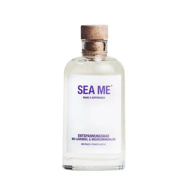 SEA ME SEA ME Entspannungsbad | Bio-Lavendel & Meeresmineralien | vegan | Mehrweg-Glas 250 ml – Produktbild 2 von 3