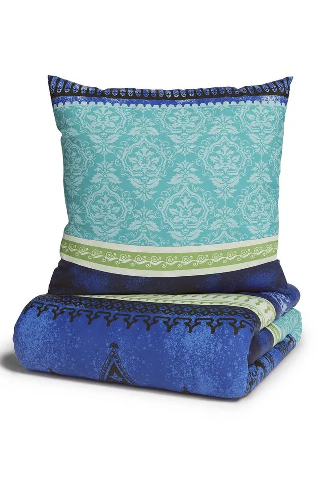 OTTO home Bettwäsche Sonnenham, Renforcé, 2 teilig, in Gr. 135x200 oder 155x220 cm, 100% Baumwolle, Paisley, Blau, – Produktbild 4 von 7