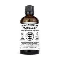 Two Hands BIO Two Hands BIO Gesichtswasser „AufGewacht“ mit Bio-Pfefferminze & Bio-Kaffee - Bio Vegan – Produktbild 1 von 1