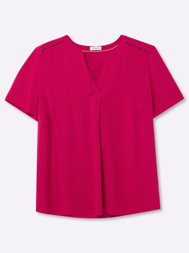 sheego Tunika pink, Pink, – Produktbild 1 von 2