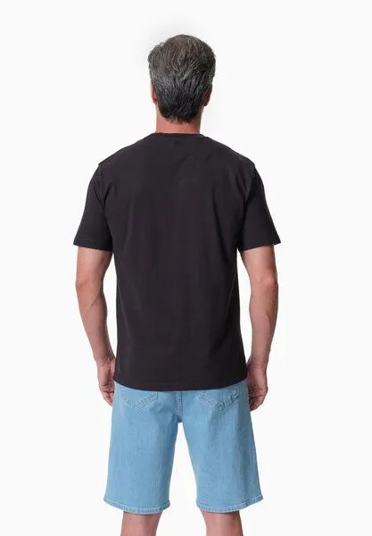 ORGANICATION ORGANICATION TAYLANN | Basic T-Shirt aus Bio-Baumwolle, Black, – Produktbild 4 von 4