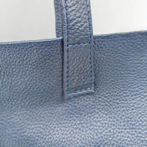 Werner 1911 Werner 1911 Tote Bag aus Bioleder – Tanstein Premium, Dunkelblau, – Produktbild 3 von 4