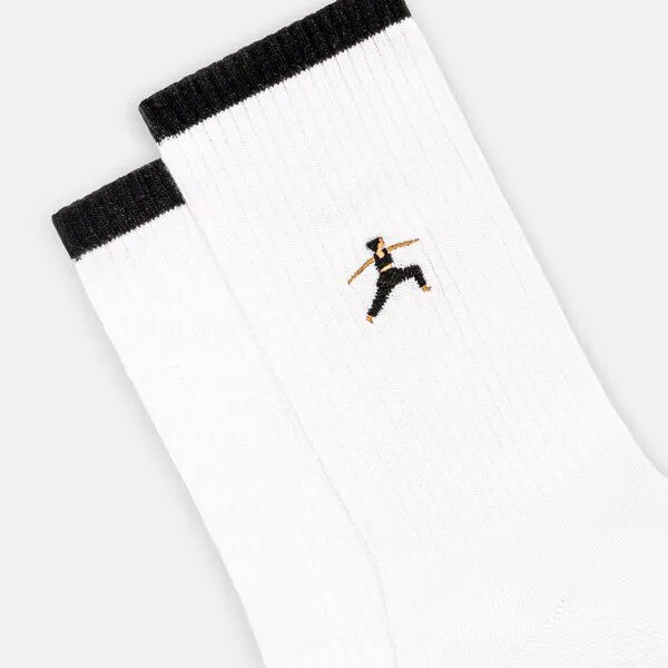 Natural Vibes Natural Vibes Warrior Yoga Socken | Bio GOTS | Tennissocken | Herren Damen Socken | Unisex – Produktbild 5 von 5