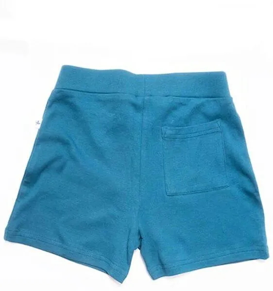 Leela Cotton 1er oder 2er Pack Baby und Kinder Short aus 100% Bio-Baumwolle Leela Cotton (2020), Donaublau, – Produktbild 3 von 4