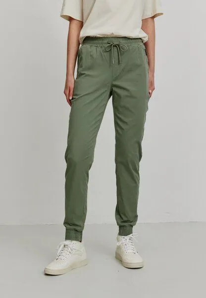 recolution Damen Jogg Chino aus Bio-Baumwoll Mix - CALATHEA - recolution, Khaki (grün), – Produktbild 4 von 5