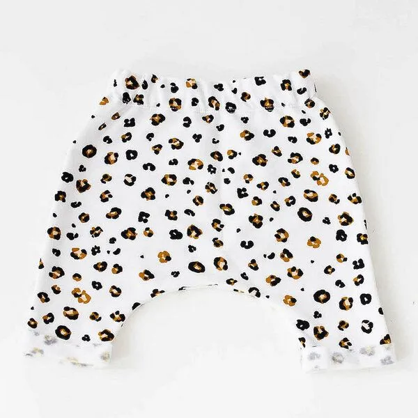 NoniKids Berlin Baby Sweat Hose *Leopard* Bio Baumwolle | NoniKids Berlin – Produktbild 1 von 4