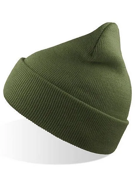 Atlantis Headwear Atlantis Headwear Atlantis Mütze mit Bund in 35 Farben erhältlich, Moosgrün, – Produktbild 1 von 3