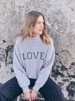 LANIUS LANIUS Statementsweatshirt (GOTS) aus Bio-Baumwolle – Produktbild 1 von 1