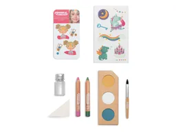 Namaki Kinder Bio-Schminkset "verzauberte Welten" Weiß, Türkis, Gold, Grün, Rosa, Silber – Produktbild 1 von 1