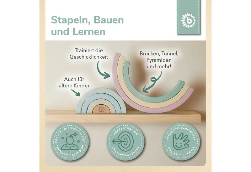 Bieco Bieco Stapelspielzeug – Produktbild 3 von 5