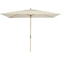 Doppler doppler Sonnenschirm "Alu Wood Ultra" 300 x 200 cm, Esche hell, HV, natur – Produktbild 1 von 1
