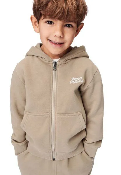 Band of Rascals Band of Rascals New School Zip Hooded, Clay, – Produktbild 1 von 4