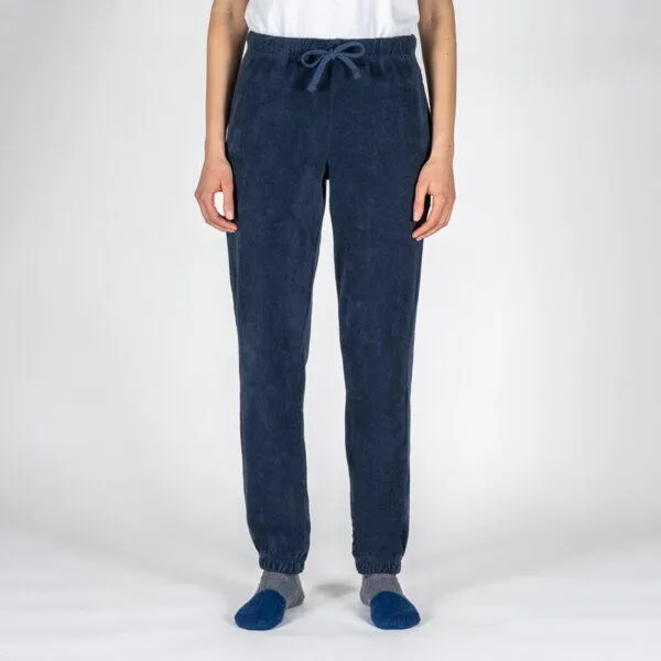 LANGBRETT LANGBRETT frottee hose unisex, Dunkelblau (blau), – Produktbild 2 von 4