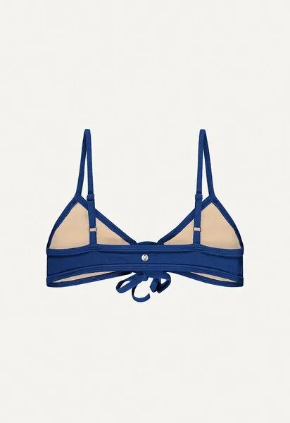 Oy Oy Bikini Oberteil „Joran“ aus Frotte-Stoff, Dunkelblau, – Produktbild 3 von 3