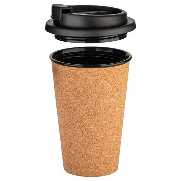 Kork-Deko Kork-Deko Coffee To Go Becher aus Kork, 350ml – Produktbild 2 von 4