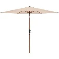 Doppler doppler Sonnenschirm "LIFE WOODSTYLE" Ø 305 cm, natur – Produktbild 1 von 1
