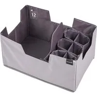 Keeeper keeeper Einkaufsorganizer-Set "Neo" faltbar für Klappbox, 47x31,5x26,5 cm, 39 l, graphite – Produktbild 1 von 1
