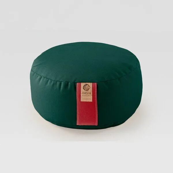 Oasia Manufaktur Oasia Manufaktur Meditationskissen, rund, Petrol, – Produktbild 2 von 5