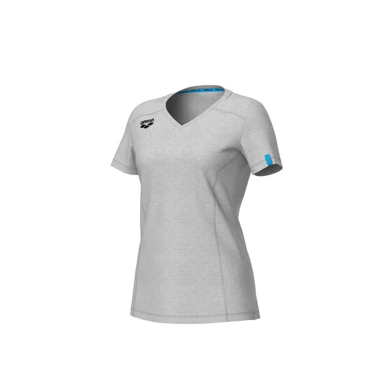arena T-Shirt Frau Arena Team Panel, Grau, – Produktbild 1 von 1