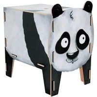 WERKHAUS WERKHAUS Hocker Vierbeiner - Panda – Produktbild 1 von 1