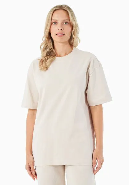 ORGANICATION ORGANICATION TUSSEM | Essentials Travel Unisex T-Shirt aus Bio-Baumwolle, Off white, – Produktbild 2 von 4