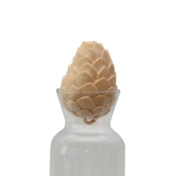 Demi-Art Demi-Art Karaffe mit Zapfen aus Zirbenholz – Produktbild 2 von 2