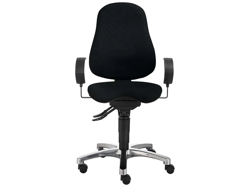 Topstar Topstar Bürodrehstuhl "Sitness 10" mit Armlehnen schwarz, B-Ware, Zustand gut – Produktbild 1 von 1