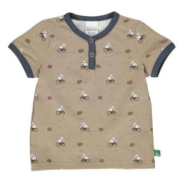 Fred's World by Green Cotton Fred's World by Green Cotton T-Shirt Tractor, Sand, – Produktbild 1 von 2