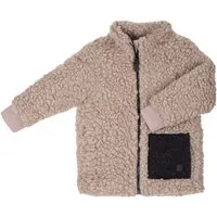 Pure pure by Bauer PURE PURE by Bauer Kinder Jacke Bio-Schurwolle Plüsch kaschmir Gr.86/92, Braun, – Produktbild 1 von 2