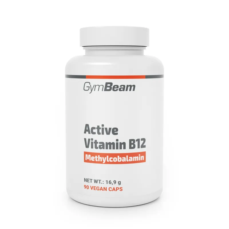 GymBeam GymBeam Aktives Vitamin B12 (Methylcobalamin) 90 Kapseln – Produktbild 1 von 1